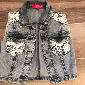 Denim vest